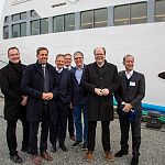 Neuer Schiffsanlegers für grüne Gase in Wilhelmshaven