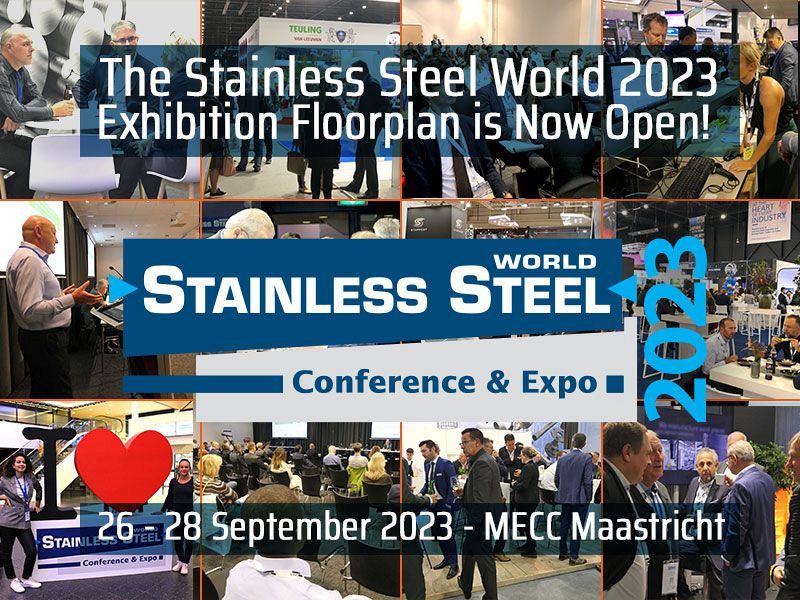 Stainless Steel World 2023: Hallenplan jetzt offen