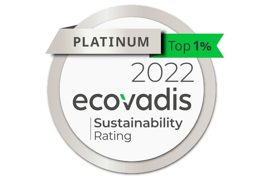 Acerinox mit Platin-Award von EcoVadis ausgezeichnet