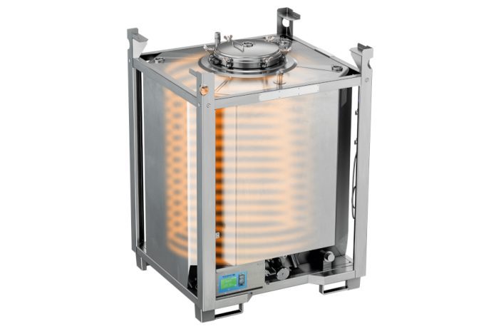 Smart Heat Control für beheizbare Edelstahl Heizcontainer