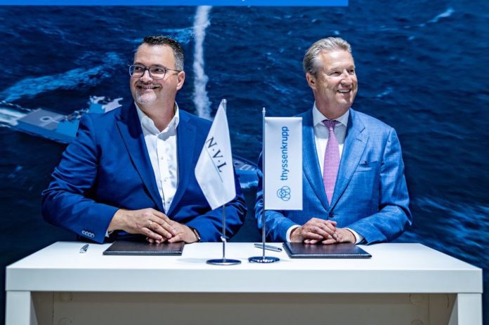 thyssenkrupp Marine Systems und NVL vereinbaren Zusammenarbeit zum Bau neuer Fregatten für die Deutsche Marine