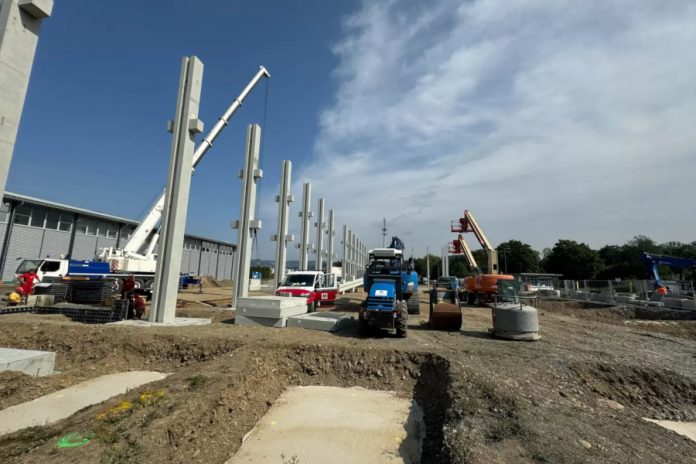 WEBER Maschinenfabrik: Neue Hallen im Werk 2