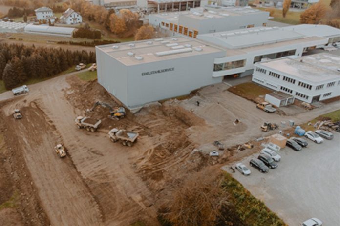 Edelstahlservice Sulz erweitert Firmengelände
