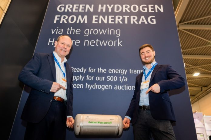 ENERTRAG startet Auktion für 500 Tonnen grünen Wasserstoff